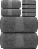 Airbnb Luxury Cotton Towel Bundle - Good for 6 People
