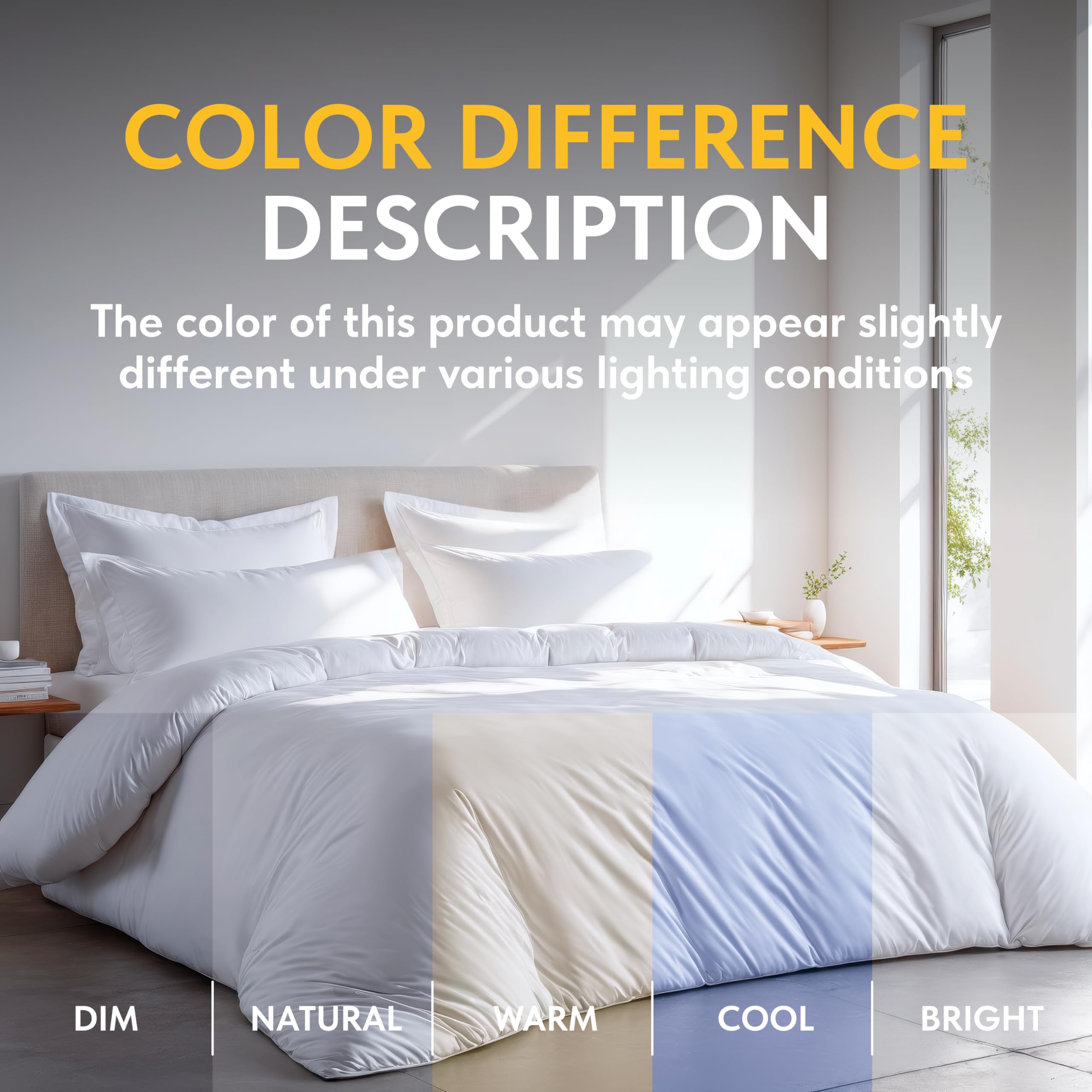 Microfiber Duvet Cover Set With Zipper, Set of 1 Duvet Cover, with 2 Pillow Shams | Comforter Not Included