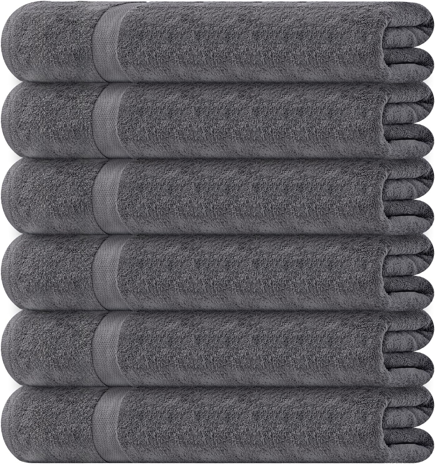 Wealuxe Home Collection Bath Towels | 24x50 [36 piece pack]