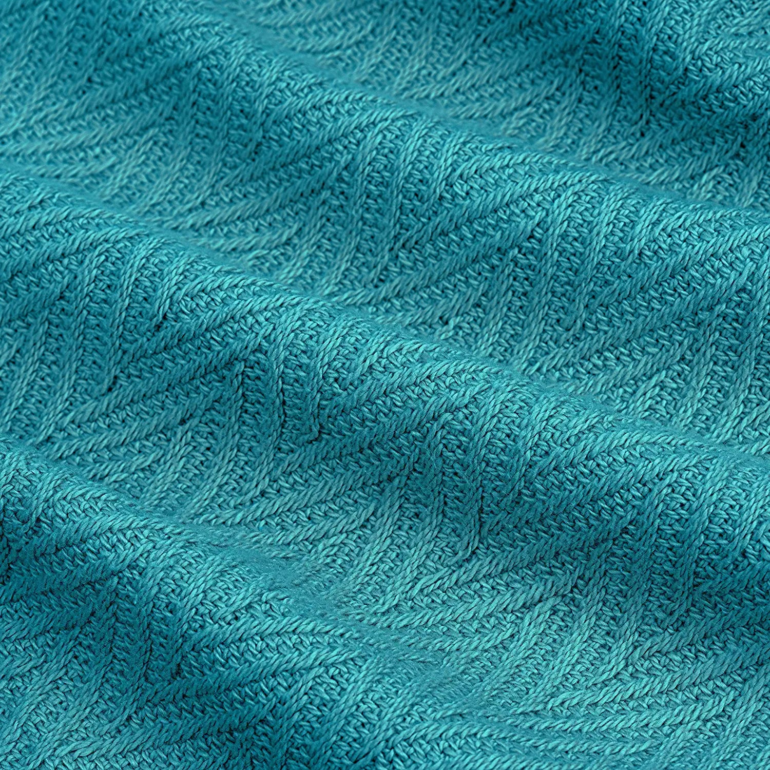 soft aqua blanket