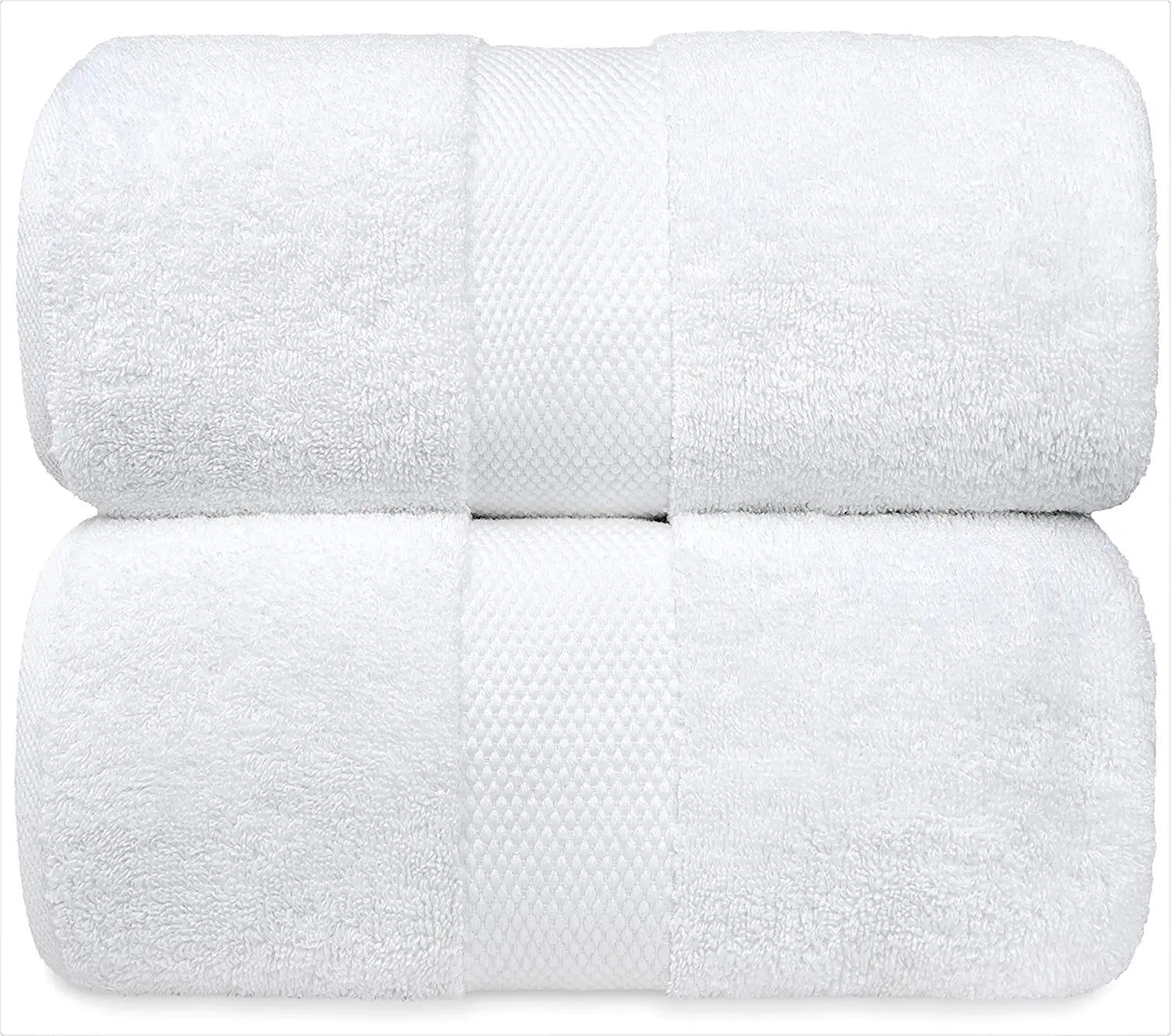 Spa Collection White Bath Towel