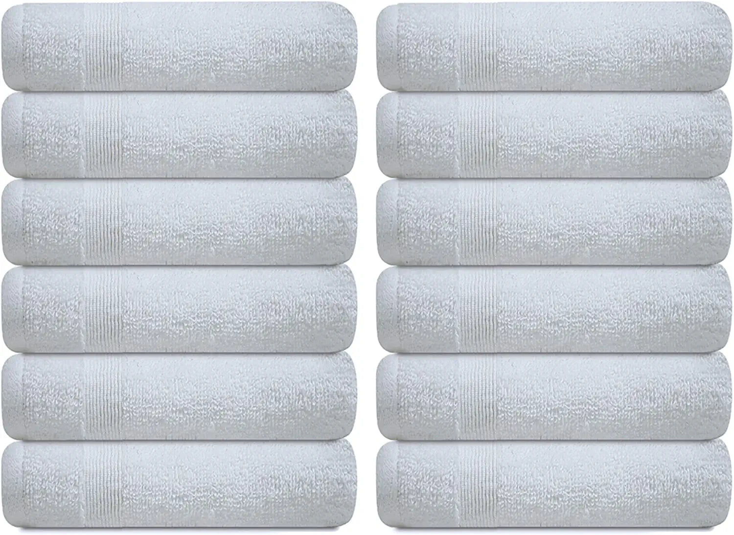 Resort Collection White Washcloths