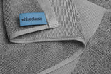 Whiteclassic gray bath towels