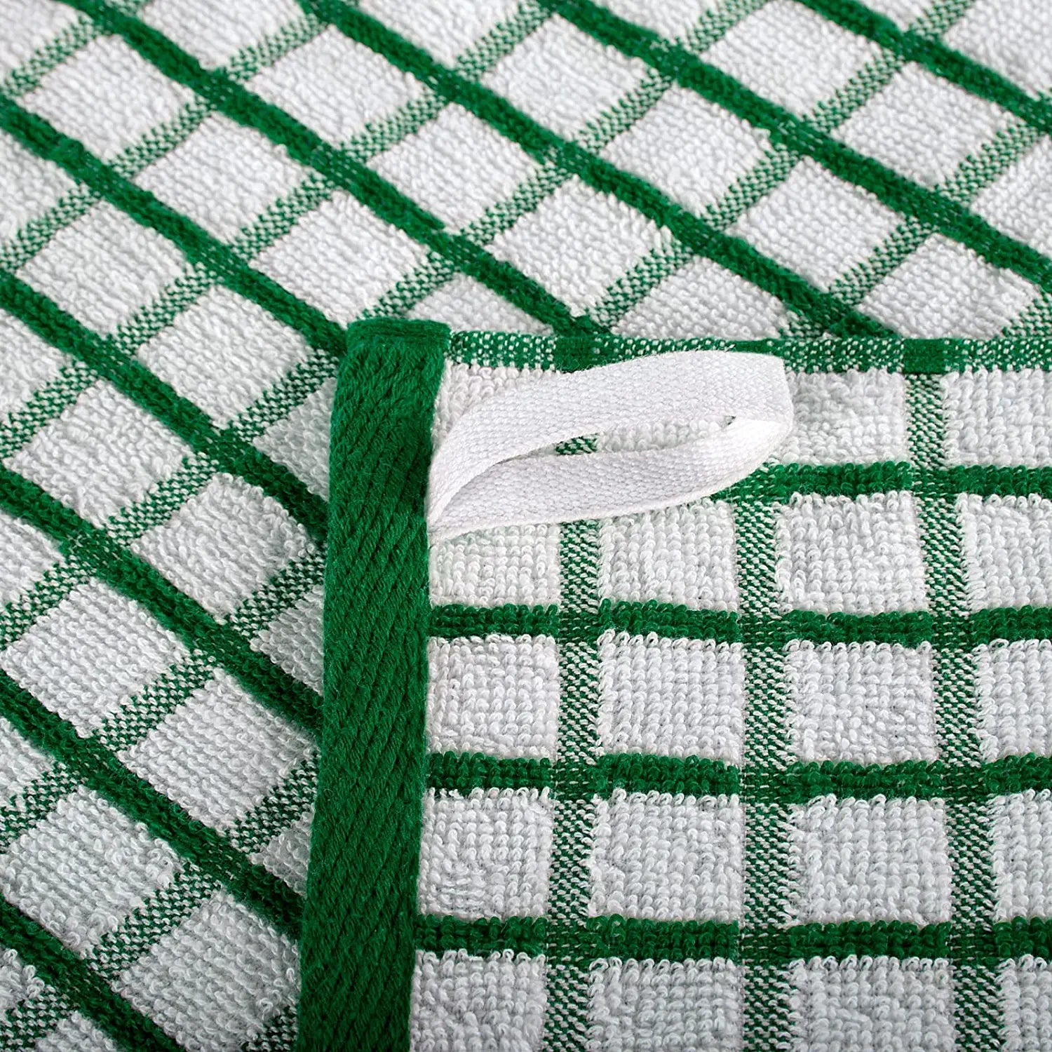 trimmed dish towels