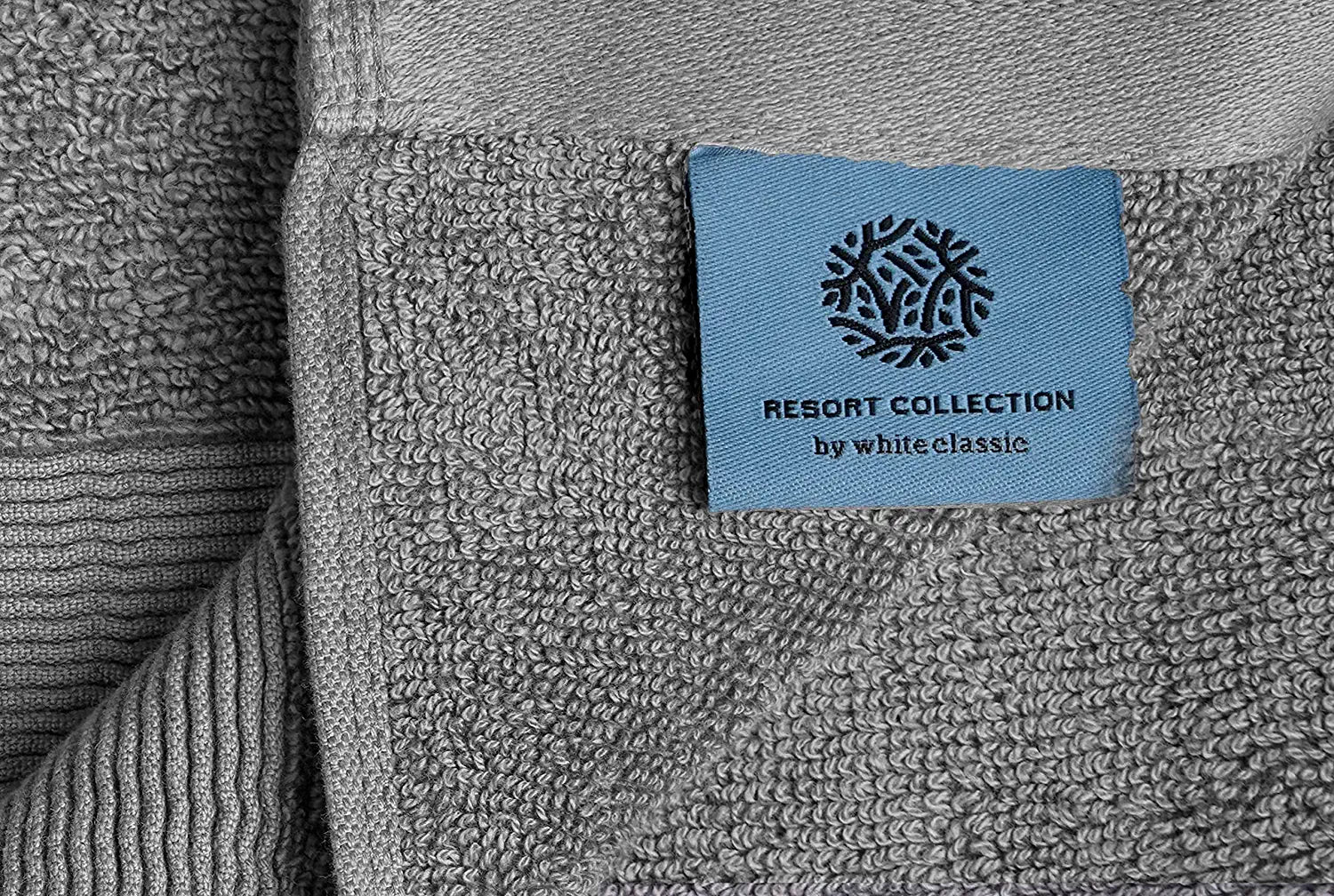 Resort Collection by Whiteclassic Gray Towels