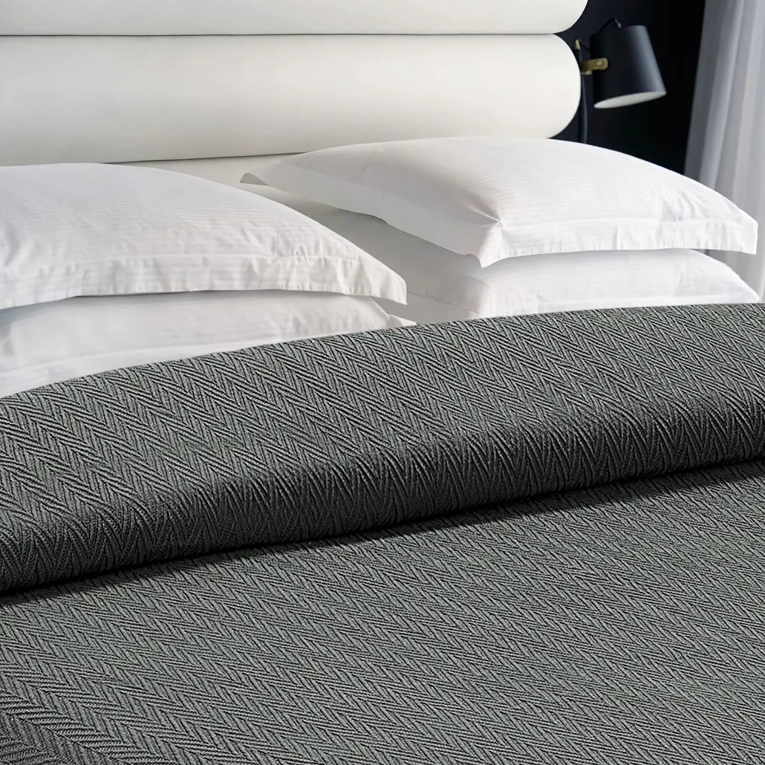 soft Gray Blankets
