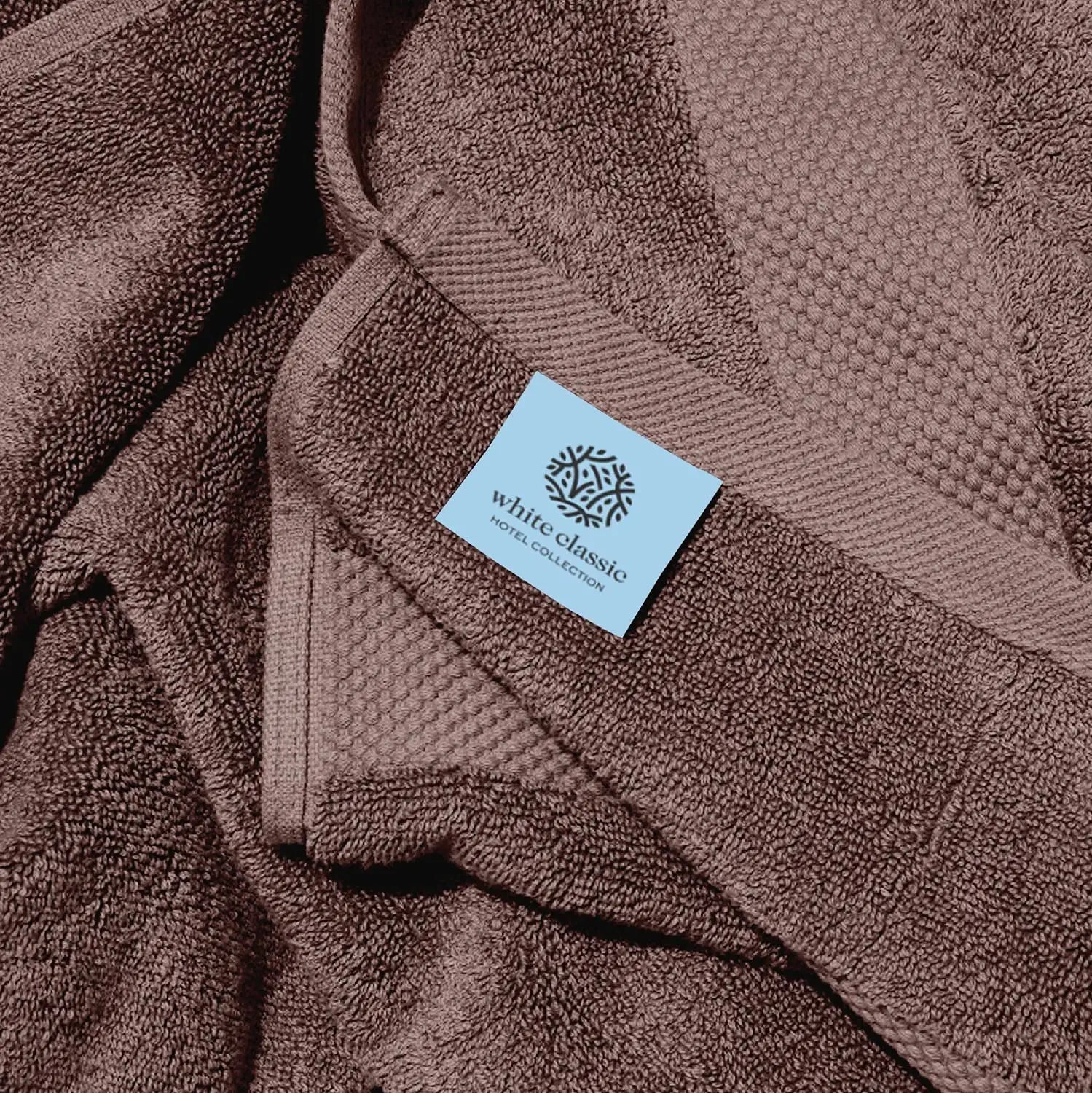 Whiteclassic Hotel Collection Brown Bath Towels