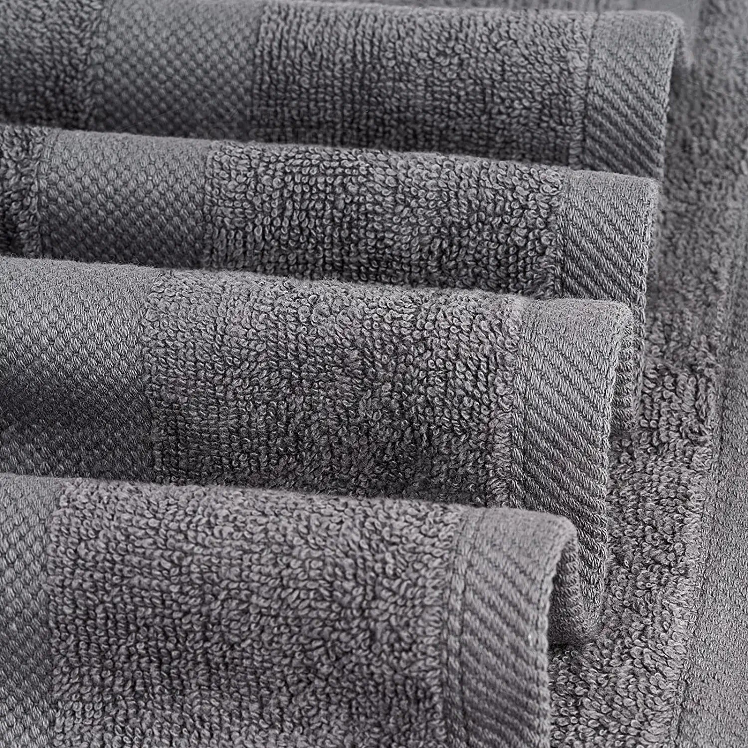 grey towel