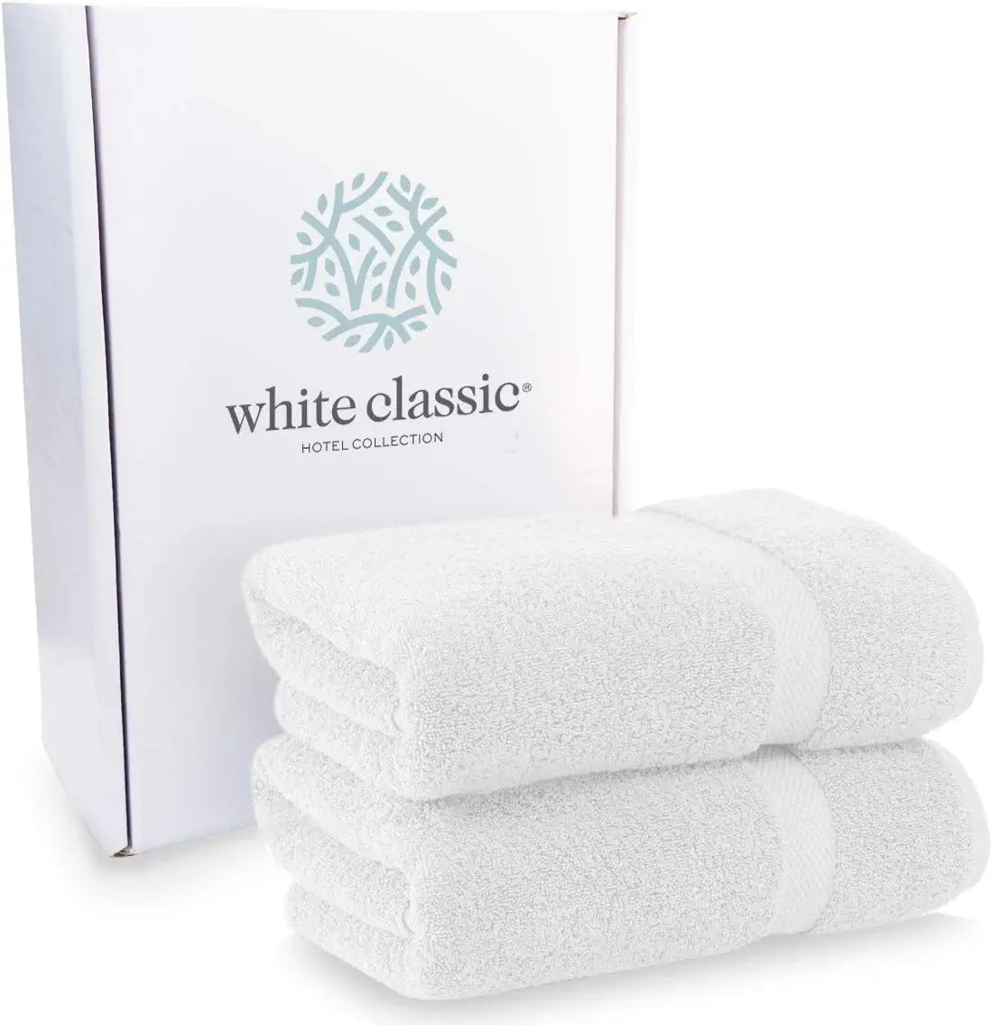 Whiteclassic Hotel Collection White Bath Towel
