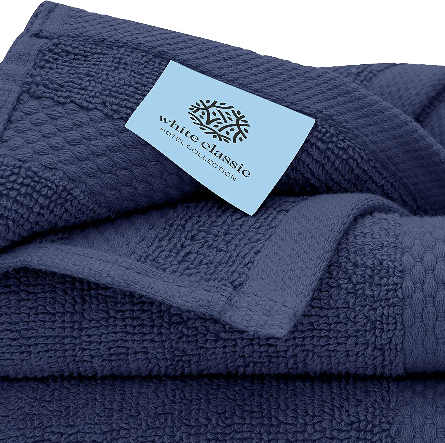 Whiteclassic Hotel Collection Navy Blue Towels