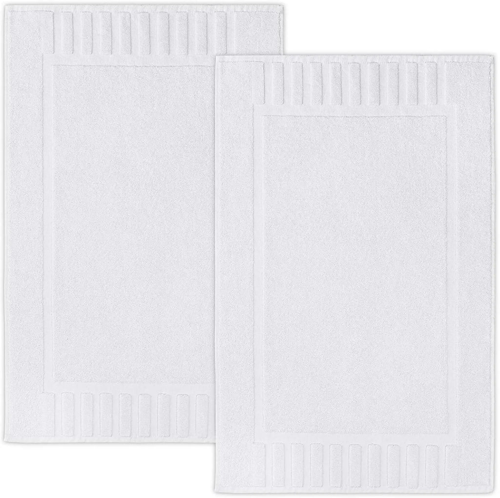 Hotel Collection White Bath mats