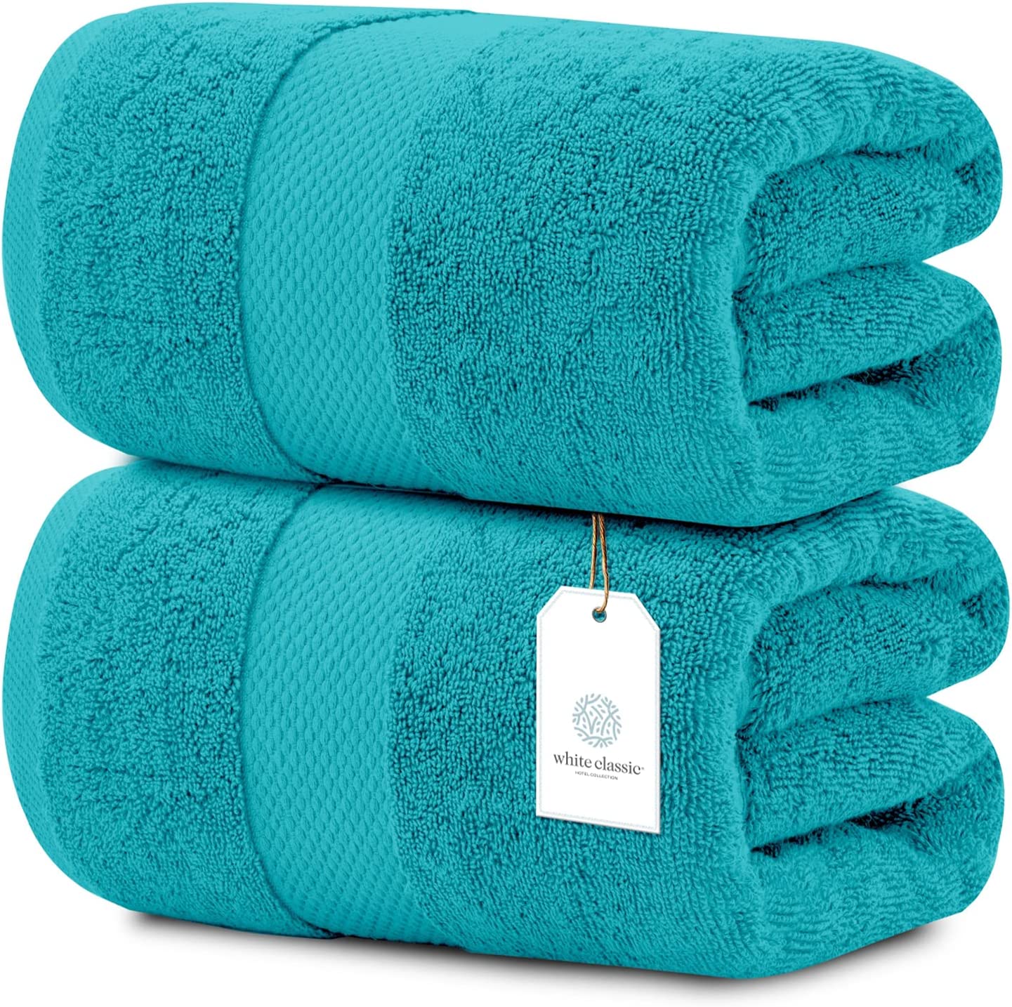 Whiteclassic 2pc bath sheets