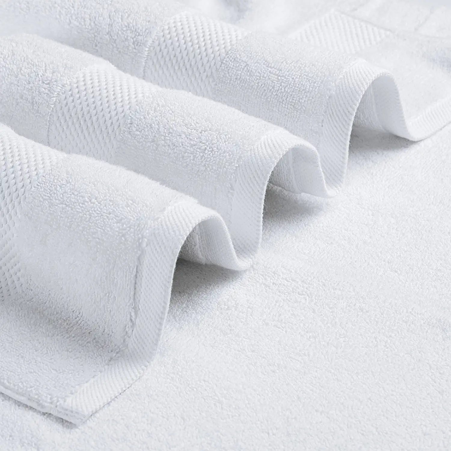 White Bath Towel
