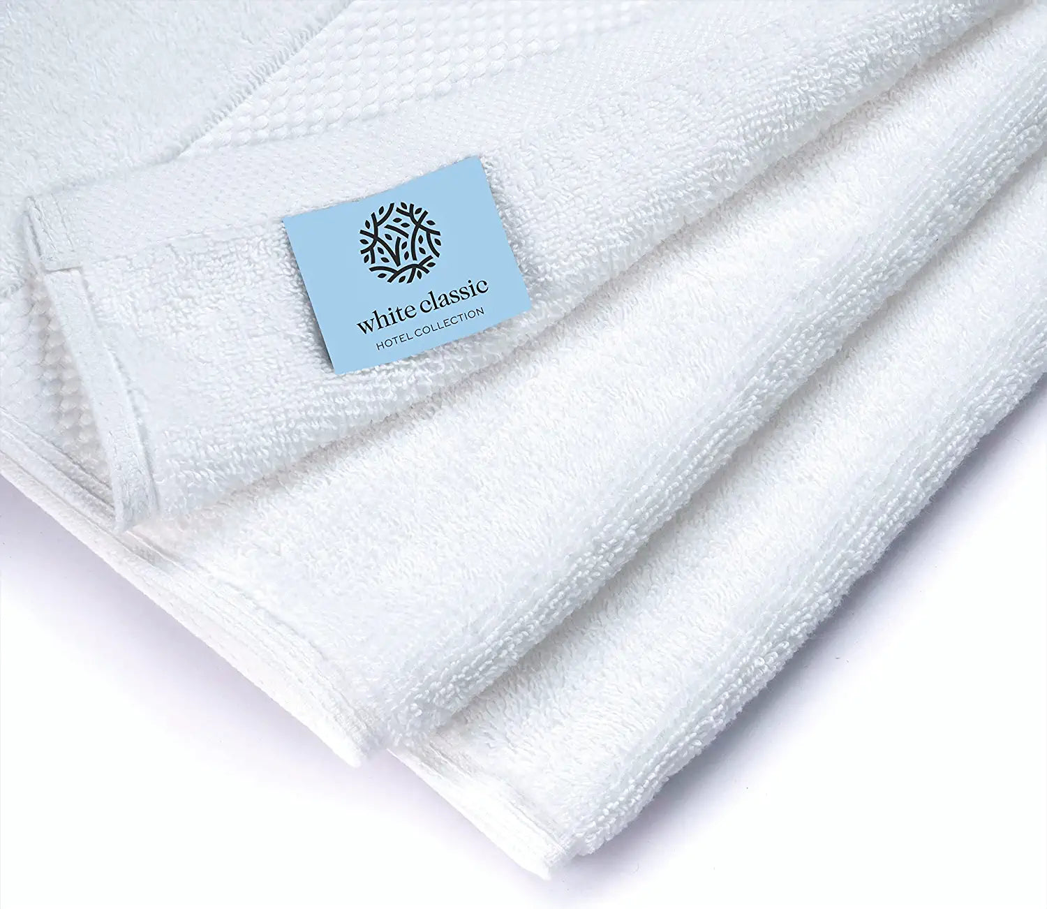 White Bath Towel