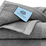 Whiteclassic cool grey washcloth