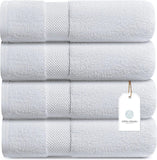 White Bath Towel