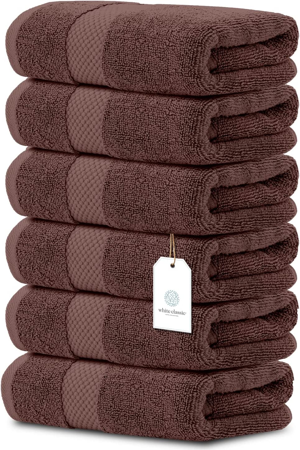 Whiteclassic 6Pc Hand Towels