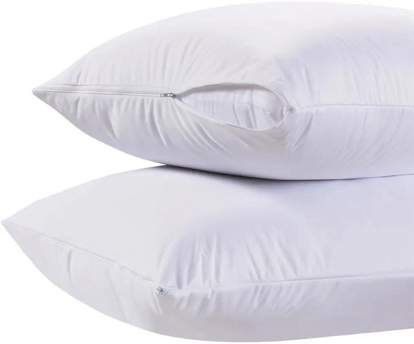 White pilowcases