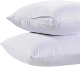White pilowcases