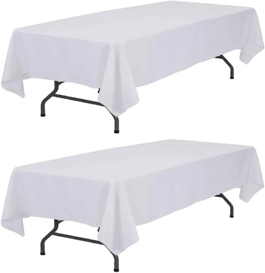 white table cloth
