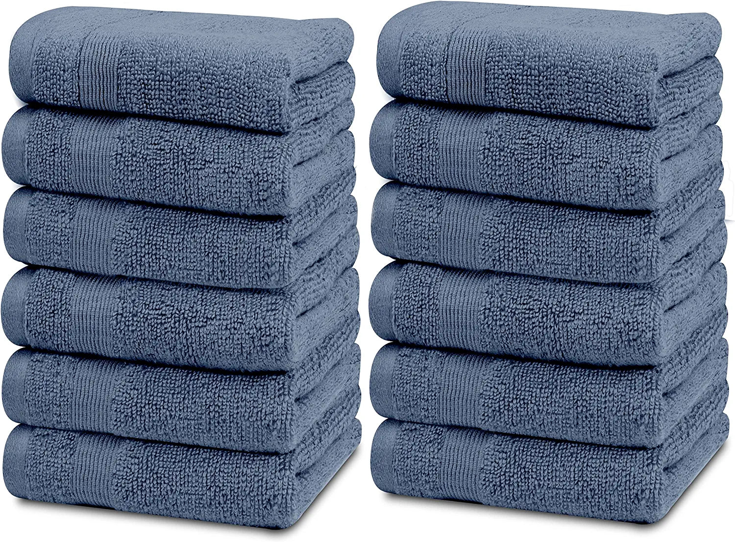 blue wash cloths