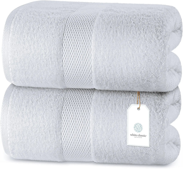 Whiteclassic 2pc bath sheets