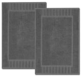 gray bath mats
