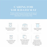 caring for your bath mat