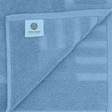 whiteclassic light blue bath mats