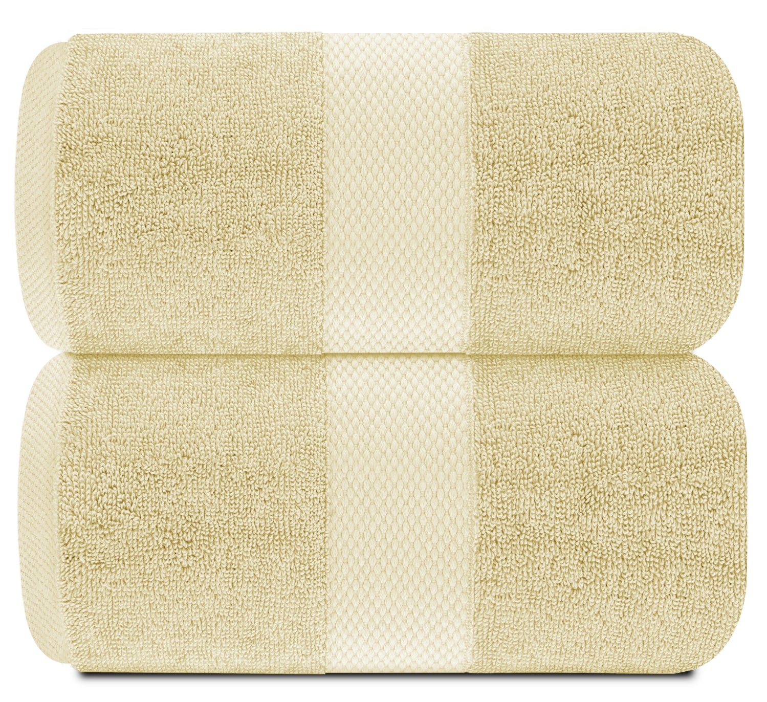 beige bath sheets