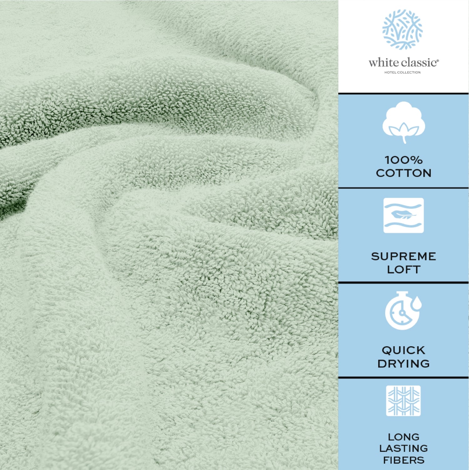 100% cotton bath sheets