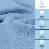 supreme loft blue bath sheets